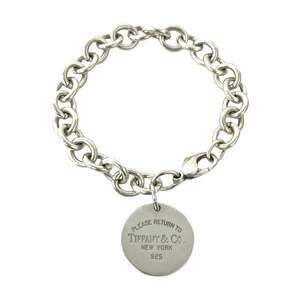 TIFFANY Authentic Silver Charm Bracelet
